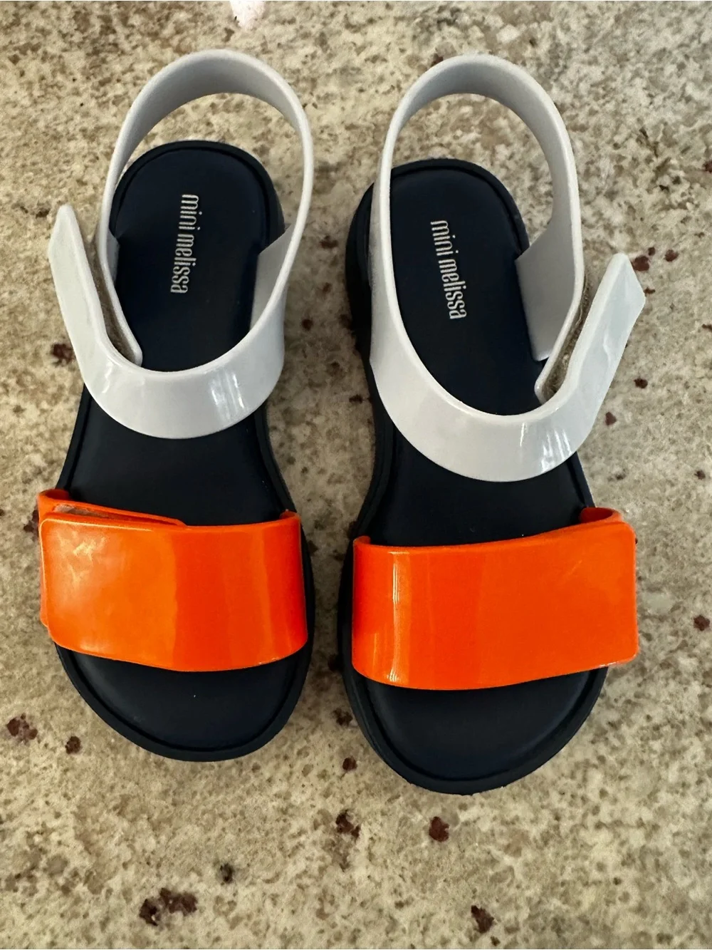 Mini Melissa Jump Sandals, size 12, like new